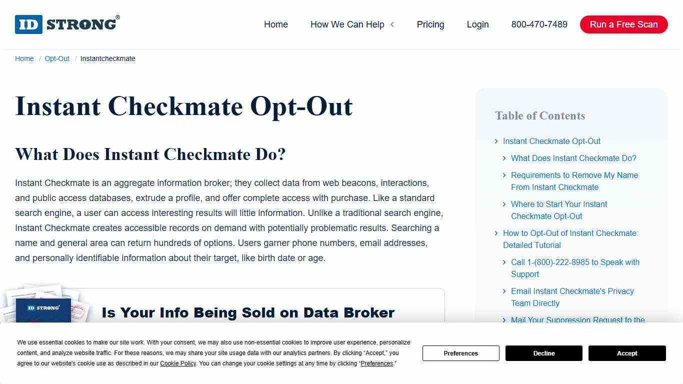 Secure Your Privacy: Opt Out & Remove Info from InstantCheckmate